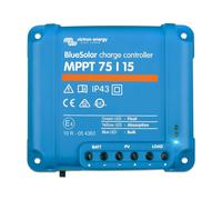 YEMAESRE-Bluesolar Contrôleur De Charge Solaire Mppt 75 V 15 Amp 12/24 Volt