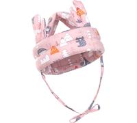 Yemaesre-Bonnet De Sécurité Pour Bébé - Doux Et Confortable - Pour Les Bébés Rampant - Design Réglable - Confortable À Porter - Convient Pour Apprendre À Marcher, Marcher Et Courir - Motif Animal Ros