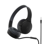YEMAESRE-Casque Audio Filaire Soundform¿Mini (Pour Enfants, Circum-Aural, Micro Intégré, Pour Apprentis En Ligne, École, Voyage, Jeu, Pour Appareils Dotés D'Un Port Audio 3,5¿Mm, Noir)