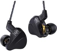 YEMAESRE-Ccz Duet Bc04 Pro Hifi In Ear Monitor, Écouteurs Intra-Auriculaires 1Ba+1Dd Iem, Écouteurs Filaires 10 Mm Doubles Magnétiques Dd, Détachable Câble, Bass Iem Écouteurs Pour Musicien,Symphonie
