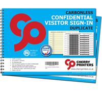 Yemaesre-Cherrylot De 2 Carnets À Spirales Sans Carbone Conforme Au Rgpd Format A4