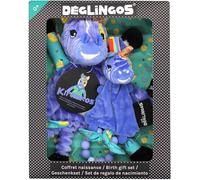 YEMAESRE-Coffret Cadeau Doudou Doudou Et Anneau De Dentition Kiprokos Le Zèbre - Ref 36734G - Rembourrage Polyester Recyclé - Idéal Pour Un Cadeau De Naissance - 28 Cm