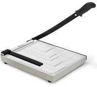 Yemaesre-Coupe Papier Guillotine, Massicot À Levier A4 Pour Couper Papier, Carton Et Feuilles Plastifiées - Cisaille Capacité 8 Feuilles - Longueur De Coupe 30 Cm, Base Métal Solide