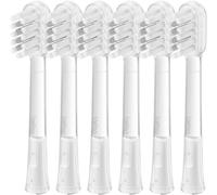 YEMAESRE-Cushioned Toothbrush Heads Lot De 6 s, Version 2025 ¿ Têtes De Rechange Compatibles Avec La À Dents Électrique Wave/Wave Special (Protéger Les Gencives)