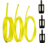 YEMAESRE-Durite Essence Debroussailleuse Tondeuse Tuyau Pour Carburant Set Avec 3 Filtre Essence Piece Detachee Debroussailleuse Tronçonneuse 3 Pièce Durite Huile 2 X 3,5 Mm/2,5 X 5 Mm/3 X 5 Mm (1 M)