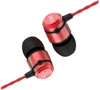 YEMAESRE-E50C Écouteurs Intra Auriculaires Smartphone Écouteurs Haute Fidélité Oreillettes Réduction De Bruit Avec Micro Et Télécommande Pour Audiophiles - Rouge