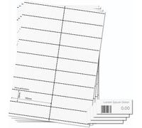 Yemaesre-Étiquettes De Bordure Pour Étagères (Lot De 450] 30x105mm Carte A4 Imprimable 18 Étiquettes / 25 Feuille Pour Codes-Barres, Modèle Inclus