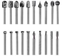 YEMAESRE-Fraises Rotative Hss Routeur Bits Bois Fraisé 3 Mm Foret Pour Bois,Plastique,Meulage D'Aluminium,Polissage,Gravure,Lot De 20
