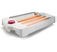 YEMAESRE-Grille-Pain Horizontal Nept Plus 900W,Surface De Grillage 24X20 Cm,12 Niveaux De Brunis ,3 Résistances Pour Brunis Uniforme,Signal Sonore,Ramasse-Miettes,Range-Câble
