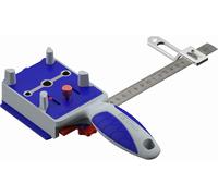 YEMAESRE-Guide De Perçage Pour Chevilles En Bois-Gabarit Pour La Réalisation D'Assemblages Bois Avec Tourillons-Perçage Ø 6/8/10Mm-Epaisseur Maximum De La Planche De Bois 50Mm
