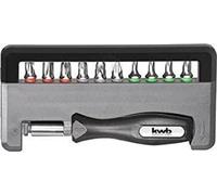 YEMAESRE-Handy Bit-Box-12 Pcs.Y Compris Porte-Embouts Et Poignée