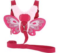 Yemaesre-Harnais De Marche En Peluche Pour Bébé Avec Rêne De Sécurité ¿ Harnais Anti-Perte Pour Enfants ¿ Rose