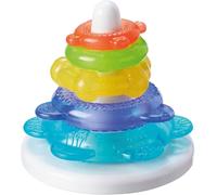 Yemaesre-Icybite Anneaux Empilables ¿ Anneau De Dentition Apaisant Plusieurs Surfaces De Dentition Passe Au Réfrigérateur À Partir De 6 Mois