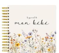 Yemaesre-Journal Et Album De Souvenirs Pour Bébé, Livre De Photos Et Mémoires Jusqu'à 5 Ans, Cadeau Pour Mamans Et Nouveaux-Nés, Avec Pochette Et Affiche À Encadrer