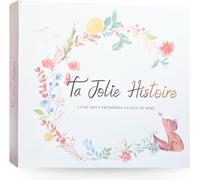 Yemaesre-Livre De Naissance Bébé - Album De 150 Pages Pour Coller Vos Photos Et Ecrire Tous Les Souvenirs Des 5 Premières Années - Cadeau De Naissance Fille Ou Garçon Idéal - Journal De Future Maman