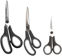 Yemaesre-Lot De 3 Paires De C Aux Multifonctions, Astucieux - Lames Acier Inoxydable 2cr13, Manches Polypropylène (Pp) Et Tpr - C Aux Culinaires De Précision - 14 Cm, 19,5 Cm Et 25 Cm