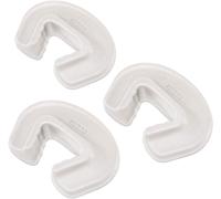 Yemaesre-Lot De 3 Stoppers De Porte Protection De Coin Protections De Coins, Transparent