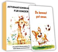 YEMAESRE-Lot De 32 Cartes D'Affirmation Pour Enfants Et École, Cartes De Courage, De Confiance En Soi, Petites Cartes Sentimentales Avec Affirmations, Cartes De Pleine Conscience, Cartes De Motivatio