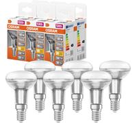 YEMAESRE-Lot De 6 X Réflecteurs Spots Led, Culot E14, Blanc Chaud, 2700 K, 2,60 W Équivalent 40 W, Led Star R50