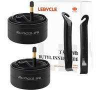 Yemaesre-Lotde 2 Chambres À Air Pour Vélo 20 26 27,5 29 4,4-5,4 Cm 700 C 18-25 C, Valve Schrader Et Presta Valve48, Pour Vtt Et Vélo De Route