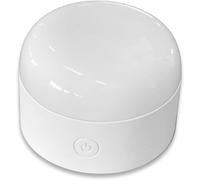 Yemaesre-Mini Ampoule Led Rechargeable Mini Lys 300 Lumen Blanc Et Multicolore Avec Télécommande H5.5cm