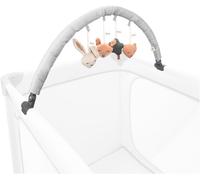 Yemaesre-Mobile Pour Lit Parapluie, Arche De Jeux Bébé, Jouet Sensoriel - Avec Hochet Peluche Détachable - Pliable Et Transportable - Forêt