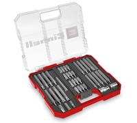 YEMAESRE-Original Einhell Xl-Case 40 Pcs.Kit D'Embouts De Vissage Automobile(Embouts De Force En Acier Crv Avec Tige Hexagonale De 10 Mm,Adaptateur De Douille 10 Mm Hex À 3/8"" Et À 1/2"" Carré)