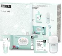 Yemaesre-Panier Cosmétique Pour Nouveau-Né Avec Crème De Change 75 Ml, Lotion Hydratante Pour Le Corps 500 Ml, Parfum Baby Cologne 100 Ml Et Lingettes 72 Unités
