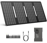YEMAESRE-Panneau Solaire Pliable 40 W 15 V Kit De Panneau Solaire Portable Avec Sortie Qc 18 W Type-C/Usb A/Dc Pour Téléphone Portable, Station D'Alimentation, Petit Chargeur Solaire Photovoltaïque P