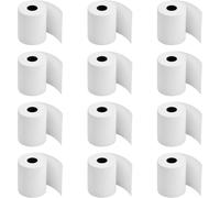 Yemaesre-Papier Thermique Lot De 12 Bobine Papier Thermique 57mm X 50mm X 19m Bobine Carte Bancaire Thermique Rouleaux Pour Terminal Carte Bancaire