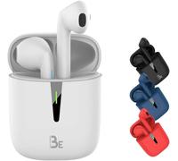 YEMAESRE-Pop Bluetooth 5.1 Tws - Casque Stéréo 3D Hd Sans Fil, Autonomie De Batterie 12H, Boîtier De Charge Led, Facile À Connecter, Micro Intégré, Léger Et Confortable Pour Iphone/Android (Blanc)