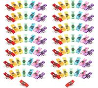 Yemaesre-Quiltersclips Pinces À Tissu Pinces À Coudre Wonder Clips Assortiment De Couleurs Vives Fluo, 2,7 X 1 X 1 Cm, 100 Extraits