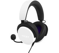 YEMAESRE-Relay - Casque Pc Gaming Filaire - Ap-Wcb40-W2 - Blanc - Certifié Hi-Res Audio - Son Surround Dts Headphone X - Léger & Confortable - Micro Amovible - Compatible Logiciel Cam