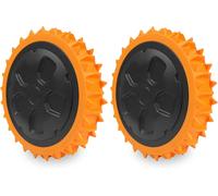 YEMAESRE-Roues Pour Worx Landroid-Lestées Tout-Terrain, Compatibles Pour Robots Tondeuses Wr141E / Wr142E / Wr143E / Wr165E / Wr167E