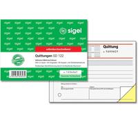 Yemaesre-Sd122bloc De Reçus Avec Tva, Format A6, 1 X 50 Feuilles, Numéroté, Autocopiant