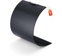 YEMAESRE-Sf100 Panneau Solaire Flexible 100W Avec Étanchéité Ip68, Module Solaire Photovoltaïque Etfe, 24V/12V, Panneau Solaire Mono Semi-Flexible Hors Réseau Pour Toit, Camping-Car, Surface Inégale