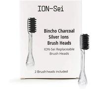 YEMAESRE-Têtes De De Rechange ¿ 2 Têtes De À Dents Bincho Au Charbon Actif Pour La À Dents Sonique /Antibactérienne Avec Charbon Actif Bincho