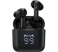 YEMAESRE-True Wireless Freedom Écouteurs Bluetooth 5.2, Micro Antibruit 4 Enc, Basses Profondes, Lecture 36H, Écran Led, Étanchéité Ip7