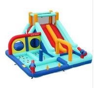 YeMaster Château gonflable pour enfants, parc aquatique extérieur multifonctionnel avec souffleur G