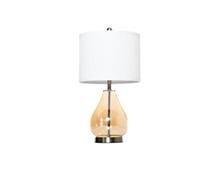 YeMaster Ensemble de 2 lampes de table, lampe de chevet avec douille E27, veilleuse 40W, 30*56cm G