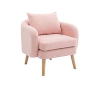YeMaster Fauteuil simple et moderne, canapé simple, chaise de loisirs, 71*72*71cm, rose
