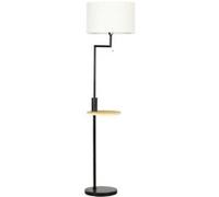 YeMaster Lampadaire avec étagère veilleuse, liseuse, 40 W avec port USB, 40 x 168 cm Blanc G