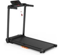 YeMaster Tapis de course à usage domestique, tapis de course pliable, vitesse jusqu'à 12 km/h, poids max. 120 kg, applications compatibles, différents modes préréglés Noir