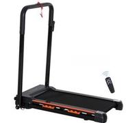 YeMaster Tapis de course motorisé avec écran LCD, tapis de course pliable, 1-6 km/h, noir Noir