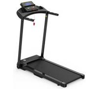 YeMaster Tapis de course motorisé, tapis de course pliant pour usage domestique avec écran LED, support pour applications et tablettes, plusieurs modes préréglés pour usage domestique et professionnel