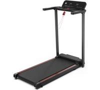 YeMaster Tapis de course motorisé, tapis de course pliant pour usage domestique, vitesse jusqu'à 12 km/h, avec écran LED et application pour la maison et le bureau Noir