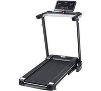 YeMaster Tapis de course pliable, tapis de course portable pour la maison, écran LED avec 12 programmes préréglés, support pour téléphone portable, capacité de poids de 100 kg Noir