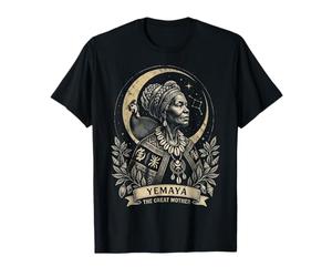 Yemaya Déesse Ancestrale Africaine Crone Mère Vintage T-Shirt