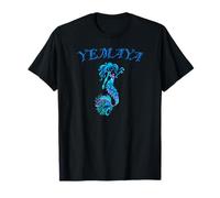 Yemaya Orishas Goddess Ifa Yoruba Religion Gift Water Black T-Shirt