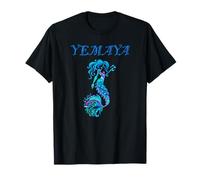 Yemaya Orishas Goddess Ifa Yoruba Religion Gift Water Deity T-Shirt